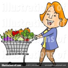 Choose from over a million free vectors, clipart graphics, vector art images, design templates, and illustrations created by artists worldwide! Grocery Shopping Clipart 1228000 Illustration By Bnp Design Studio