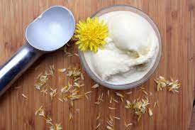 Dandelion Honey Ice Cream Recipe With Images Honey Ice Cream Flower Ice Ice Cream