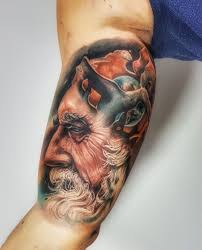 As well as fantastic myths featuring love, pain, fear, bravery, freedom along with a taste for beauty, greek art forms touched many across the world. Inner Bicep Tattoo God Old Man Universe Experience Inner Bicep Tattoo Bicep Tattoo Tattoos