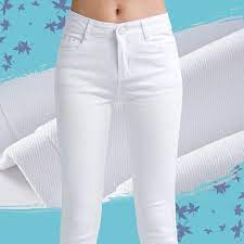 Maybe you would like to learn more about one of these? Celana Panjang Jeans Wanita Gaya Korea Warna Putih Untuk Musim Semi Panas Shopee Indonesia