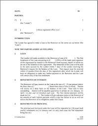 Vehicle Loan Agreement Auto Contract Form Format – pitikih