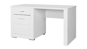 Schreibtisch anneke l in weiß matt und gestell aus massivholz. Schreibtisch Snow Computertisch Pc Tisch In Weiss Matt