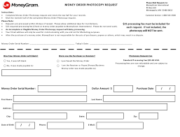 To receive a refund, the claim card must be filled out completely, including your signature at. Money Order Photocopy Request Moneygram Download Printable Pdf Templateroller