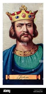 Plantagenet king john Cut Out Stock Images & Pictures