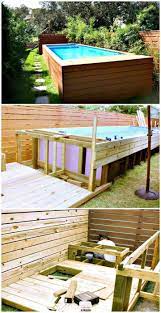 How To Turn Dumpster Into A Swimming Pool 12 Low Budget Diy Swimming Pool Tutorials Diy Crafts Homedecoronabud Diy Swimming Pool Diy Pool Outdoor Decor