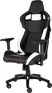 We have a video you can check out. T1 Race 2018 Gaming Chair Black White