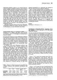 Penicillamine In Rheumatoid Arthritis Comparison Of Two Dose Schedules Proceedings Annals Of The Rheumatic Diseases