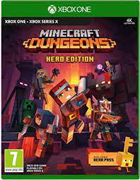 Minecraft dungeons hero edition incluye el contenido dlc hero pass dlc: Minecraft Dungeons Hero Edition Xbox Amazon Co Uk Pc Video Games