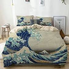 Housse de couette en coton 200x200 cm avec dessin lazy et deux taies d'oreiller de dimension 65x65 cm assorties avec dessin placé. 900 Idees De Couettes Japonaises Housse De Couette Couette Parure De Couette