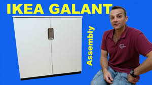 Place the documents for each subcategory in the appropriate file folder and. Ikea Galant Cabinet Assembly Youtube