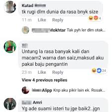 Keeping the edges of people cloth. Jijik Baca Dah Ada Anak Bini Pun Tak Malu Komen Camtu Netizen