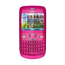 Nokia C3 Pink Original Unlocked International Qwerty Keyboard Gsm Liked On Polyvore Nokia C3 00 Nokia Unlocked Cell Phones