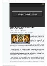 Pada awalnya, ibukota daulah abbasiyah adalah. Pdf Dinasti Abbasiyah Kemajuan Dan Keberhasilannya Robiatuz Zuniar Academia Edu