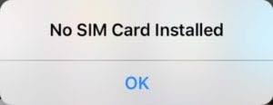My phone says no sim card. Why Does My Iphone Say No Sim And What Can I Do To Fix It Appletoolbox