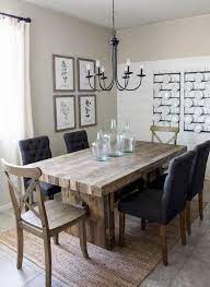 125 Inspiring Small Clean First Apartment Dining Room Ideas Dining Room Decor Elegant Apartment Dining Room Farmhouse Dining Rooms Decor