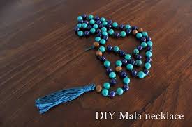 A mala is typically used during meditation to help count mantras. Diy Mala Necklace