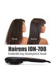 Hairens Ion 700 Iyonik Seramik Elektrikli Sac Duzlestirici Tarak Firca Fusya Fiyati Yorumlari Trendyol