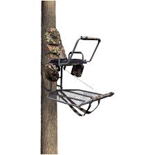 Guide gear 30 leveling tree stand length: Hunter S View Bighorn Ram Elite Hang On Treestand With Shooting Rail 173493 Hang On Tree Stands At Sportsman S Guide