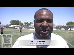 FOOTBALL: Fontana Football Coach David Crump