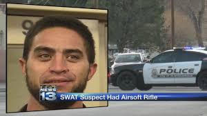 Man who sparked SWAT standoff had airsoft rifle