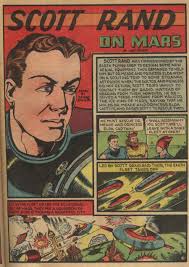 Four-Color Shadows: Scott Rand On Mars-the Binders-1940