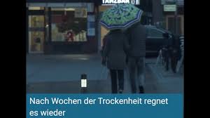 Regen bezeichnet ein wetterereignis und die am häufigsten auftretende form von niederschlag.regen besteht aus wasser, das als dampf in wolken gespeichert war und nach dem kondensieren in tropfen zur erdoberfläche herunter fällt. Endlich Wieder Regen 29 04 2020 Youtube