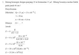 Soal dan pembahasan fisika inti nomor 1 2010 massa inti atom 20 ca 40 adalah 40 078 sma. Kumpulan Soal Fisika Tentang Medan Listrik Dan Penyelesaiannya Masnurul