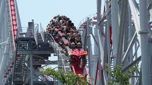 Nagashima Spa Land Steel Dragon 2000 Crazy Roller Coaster Roller Coaster Amusement Park Rides