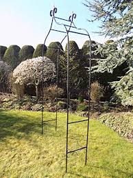 12x16 pergola plans pdf instant download diy simple pergola plan modern pergola plan for backyard garden gazebo plans windchimesdecor $ 9.99. Wensley Outdoor Metal Garden Arch Steel Arbour Path Archway Trellis Climbing Rose Plant Arched Frame Trellis Pergola Buy Online In Luxembourg At Luxembourg Desertcart Com Productid 71979715