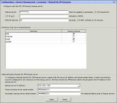 Shared Premium Vpn Licensing Cisco Asa Licensing Informit