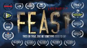 Join the cast and crew of FEAST this weekend at @longhorn_film_fest ! We  are up for 4 awards this weekend. FEAST screens tomorrow during the 11:40  block. See you there!! #longhornfilmfest #feast #