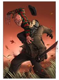 Freddy Vs Jason Colors By Tpollockjr On Deviantart Horror Movie Art Horror Characters Horror Movies