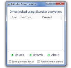 What is my bitlocker recovery key? Bitlocker Drives Unlocker 1 2 Free Download Freewarefiles Com Security Privacy Category