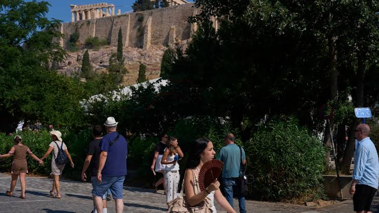 Man stabbed two Greek-American tourists with a knife near ancient Acropolis site in Athens, Greece, in rare attack