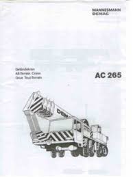 Demag Ac 265 Specifications Cranemarket