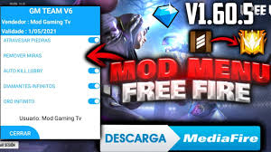 Dengan menawarkan size atau ukuran yang tidak terlalu besar yakni hanya 41 mb saja, tentu ini menjadi nilai plus tersendiri untuk free fire kalahari ini. Hack Mod Menu Free Fire 1 60 2 Free Fire Imagem