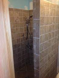 Walk In Shower No Door Dimensions Google Search Master Bathroom Shower Showers Without Doors Walk In Shower Designs