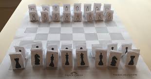 Each player alternates moving (with white going first) one. Love The Queen S Gambit Make A Diy Chess Set The New York Times