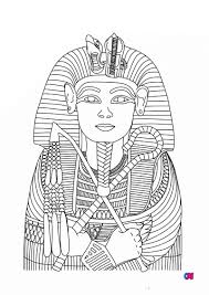 Do you like this video? Coloriage Egypte Ancienne A Imprimer Masque Funeraire De Toutankhamon