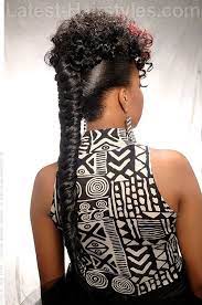 Black Hairstyles The 30 Sexiest Styles For Black Women Edgy Hair Braids For Long Hair Ponytail Styles