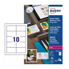 250 business cards for inkjet laser printer copier compatible 2 x 3.5 speckled. Business Cards C32016 25 Avery