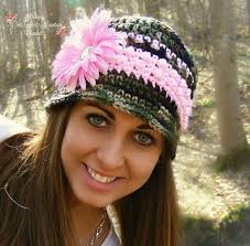 Camouflage Bucket Hat Crochet Pattern