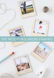 Make It Diy Wooden Polaroid Picture Frames Colorful Diy Crafty Diy Diy Crafts
