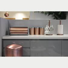 As far as the size of the backsplash, i really can't tell from this distance. Lewis S Copper Kitchen Towel Holder Tj Hughes