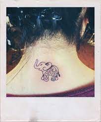 Elephant Tattoo Elephant Tattoo Tattoos Behind Ear Tattoo