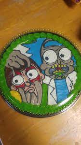Every birthday demands a great birthday cake. My 18th Birthday Cookie Cake Rickandmorty
