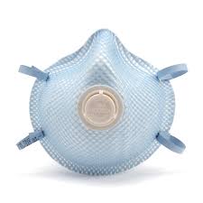 Soft foam nose cushion for added comfort. 2300 N95 Particulate Respirator Dura Mesh Shell Contact Moldex
