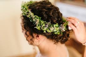 Quick bridal updo for wavy hair. 52 Wedding Updos Braids Buns More