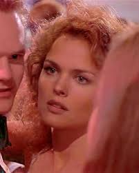 The beautiful Dina Meyer who played Dizzy in the movie Starship Troopers