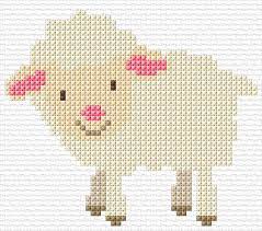 >> hens, ducks and farmyard animal patterns Lamb 4757 Sheep Cross Stitch Cross Stitch Cross Stitch Patterns